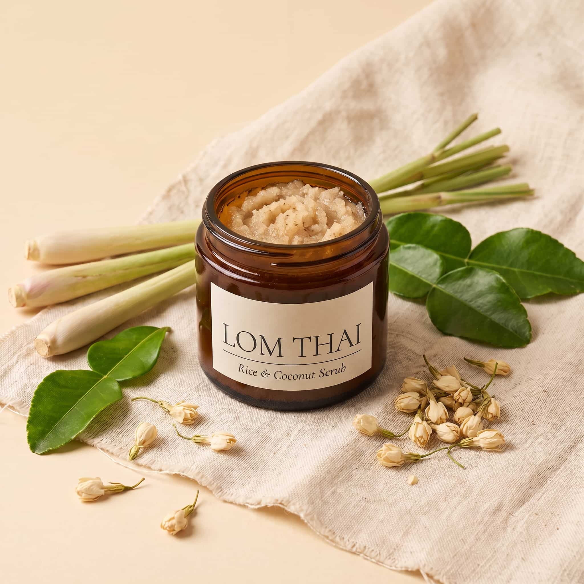 Lom Thai Rice and Coconut Scrub